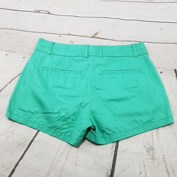 J Crew Shorts Size 00 Chino Broken-InMint Color - Picture 2 of 4